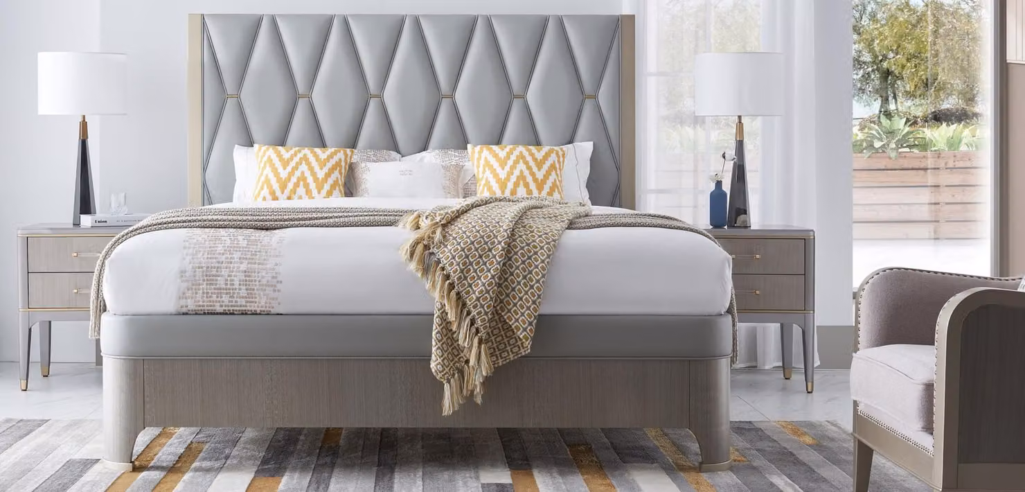 Design Polsterbett Bett Betten Doppel Ehe Luxus 180x200 cm Doppelbetten Stoff