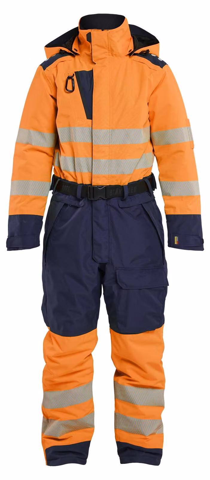 Tuta da lavoro invernale alta visibilità da donna Blakläder, modello 6726, colore: arancione alta visibilità/blu navy, taglia: S