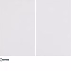 Berker 85142179 Pulsante doppio bianco polare, lucido Berker K.1