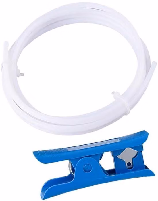 Tubo in PTFE (Teflon) per stampanti 3D, 2 metri – Diametro esterno 4,0 mm / Diametro interno 2,0 mm – Ideale per filamenti da 1,75 mm