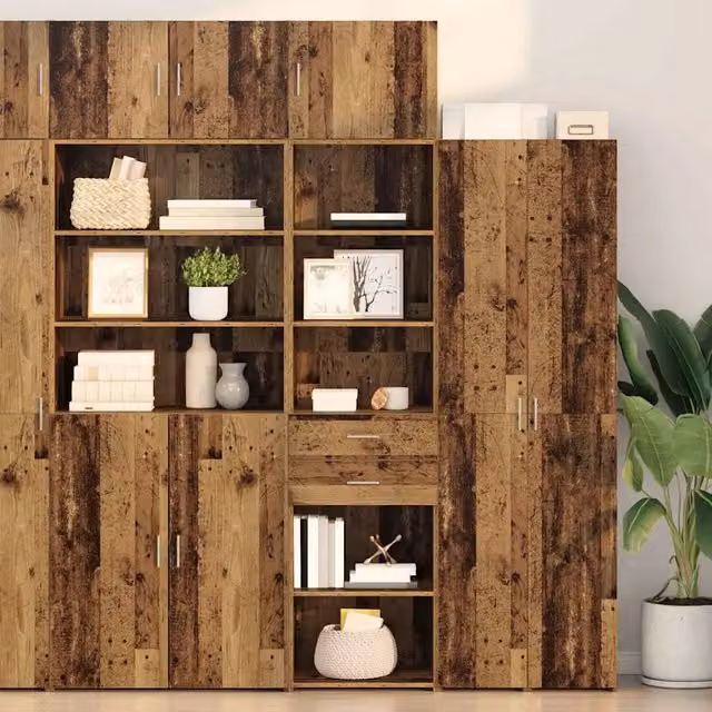 Credenza Legno vecchio 50 x 42,5 x 225 cm Legno ingegnerizzato 3402815