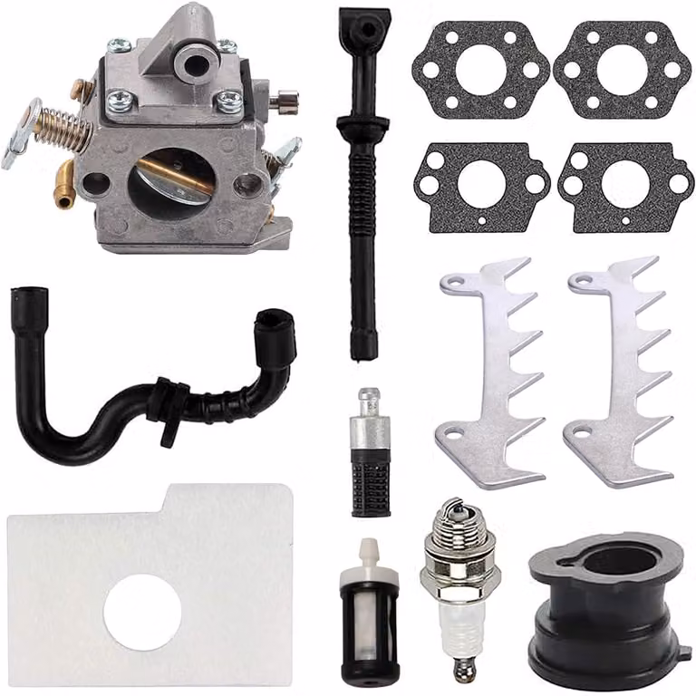 Kit carburatore per motosega Stihl 017, 018, MS170, MS180 - Filtro dell'aria e ricambi - WA-NL-235