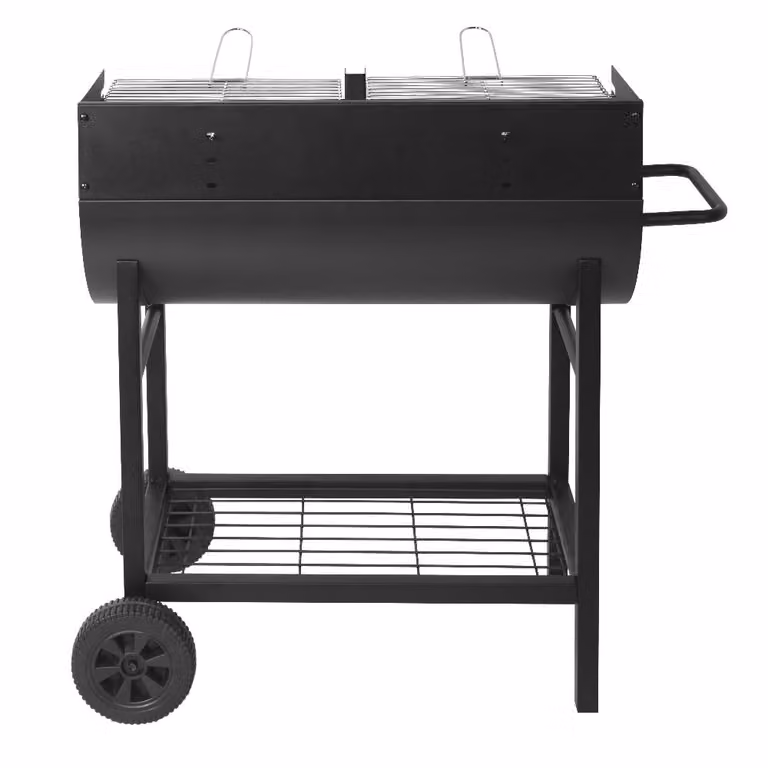 Barbecue a carbonella 39,5x35,5cm con carrello Red deco ALABAMA