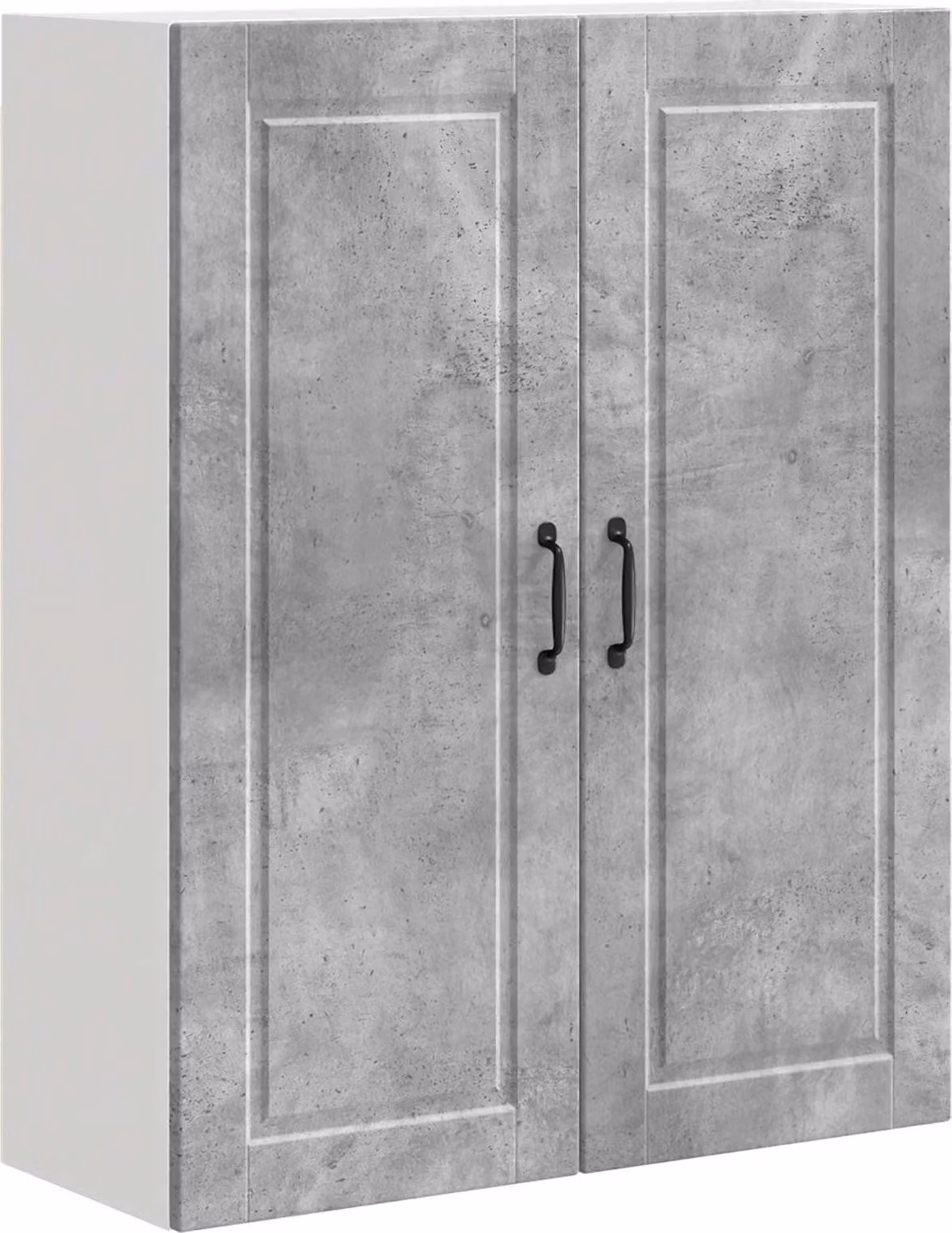 Armadietto a muro PORTO Grigio cemento 80 x 31 x 100 cm