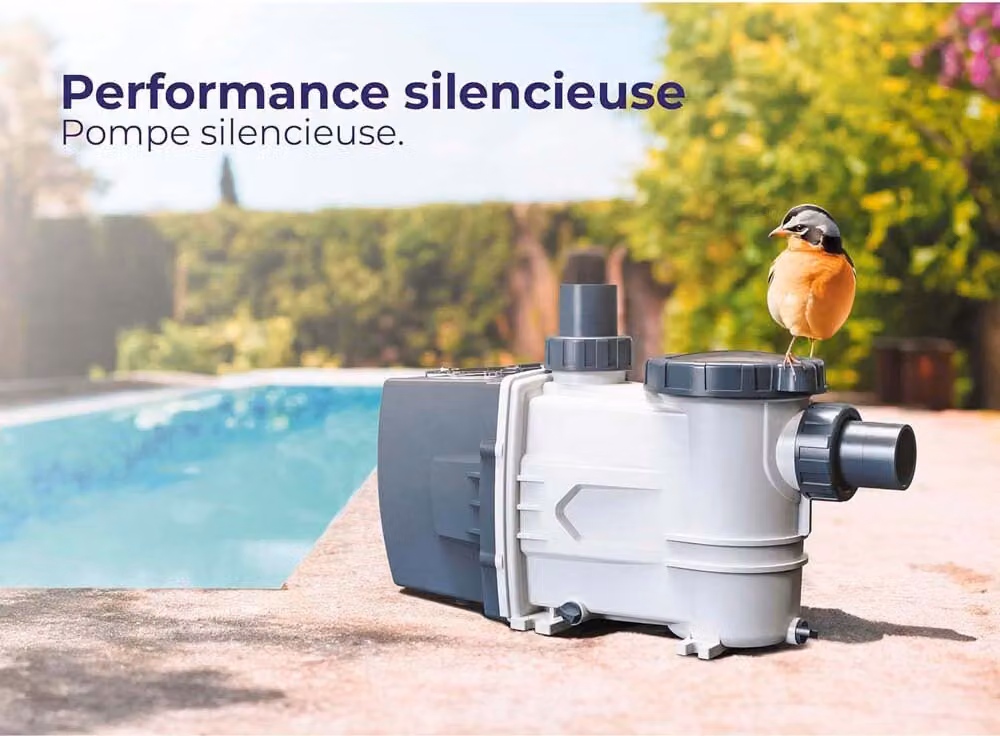GRE Pompa per piscina 3/4 hp - 19,54 m³/h VSG75