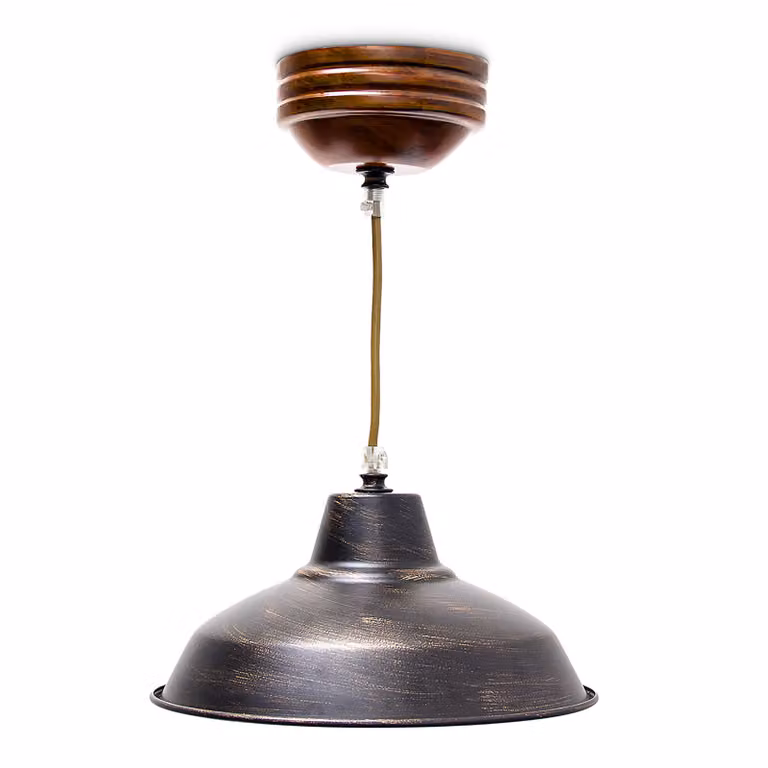 lampada a sospensione relaxdays industriale regolabile