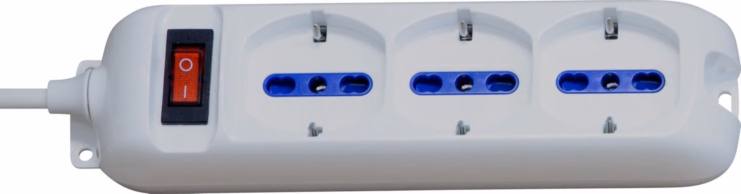 Brennenstuhl Eco-Line, ciabatta multipresa con interruttore di sicurezza (cavo da 1,4 metri)