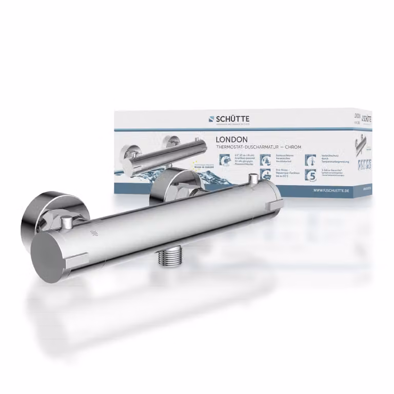 Schütte Miscelatore doccia London termostatico 5,5 cm