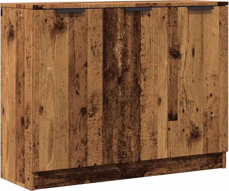 Credenza Legno Antico 90,5x30x70 cm in Truciolato