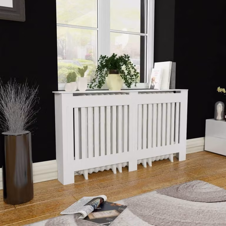 Copriradiatore in MDF Copriradiatore 152 cm, bianco