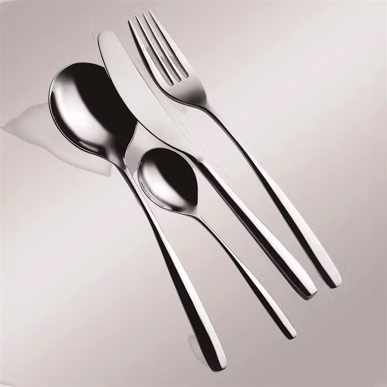 Servizio posate in acciaio inox linea Morgana 24 pezzi