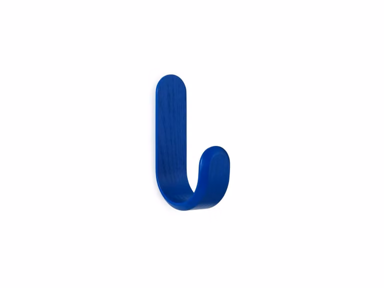 Curve Hook - Gancio Appendiabiti Blu