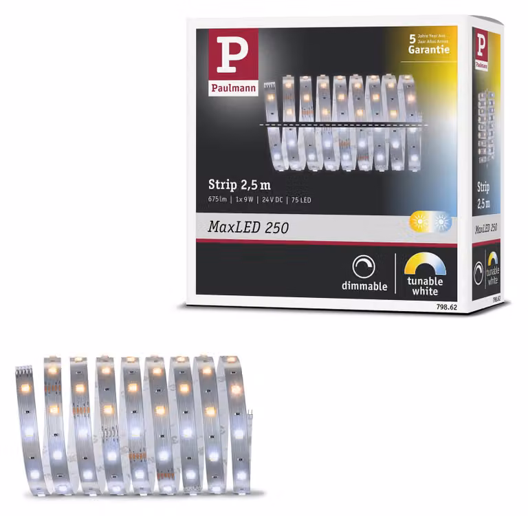 Paulmann MaxLED 250 Striscia LED Tunable White - Estensione