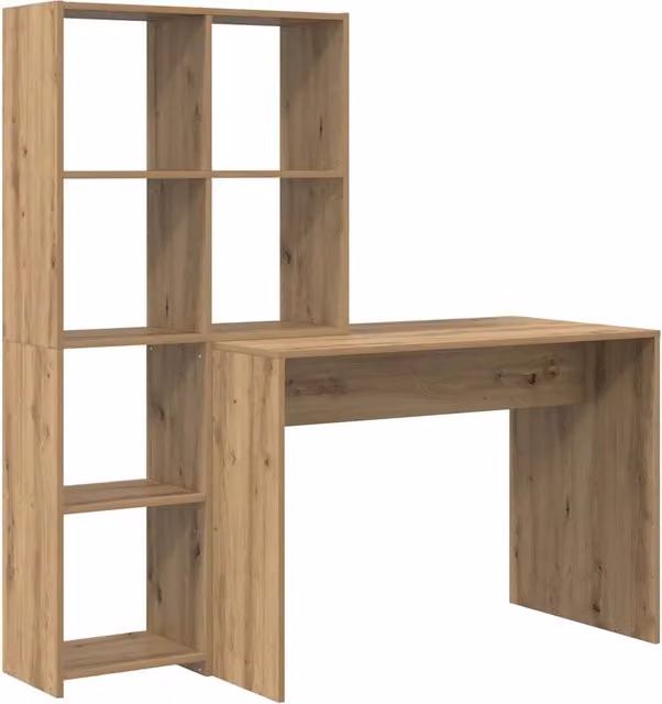 Scrivania | Tavolo da Ufficio Rovere artigianale 138,5 x 55 x 143 cm