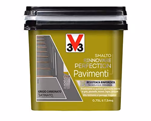 Smalto Rinnovare Perfection Pavimenti Grigio Carbonato Satinato