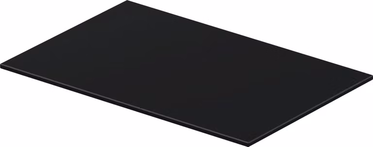 Duravit DuraSquare verre 1164x380 mm, pour console métallique 003117/ 003118, 0099708400, 0099708400