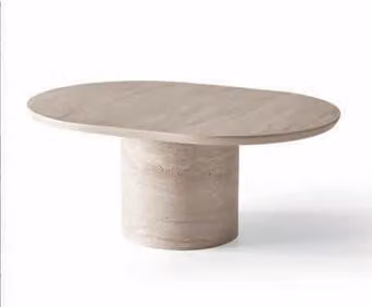 Tavolo da pranzo elegante dal design moderno, ideale per pasti raffinati