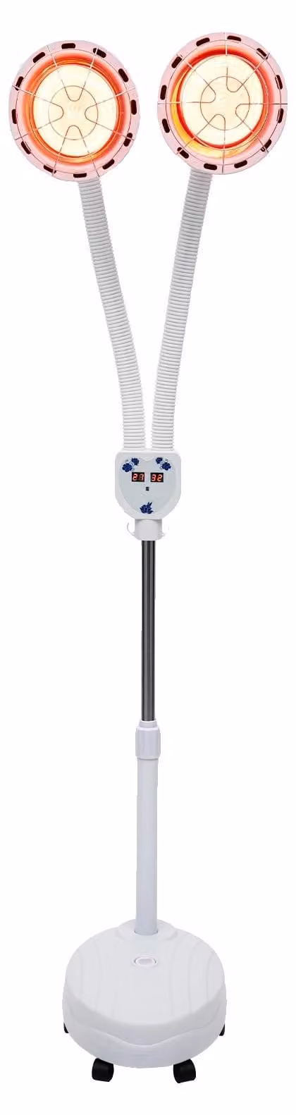 Lampada a infrarossi per terapia del calore, allevia il dolore, con regolazione della temperatura, colore: bianco