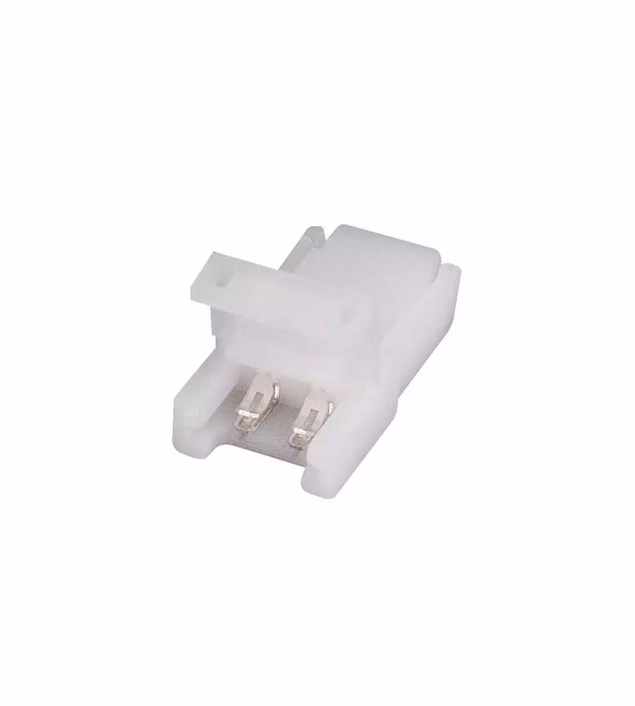 Connettore Per Strip LED 8mm con clip 2 pin emorsetti