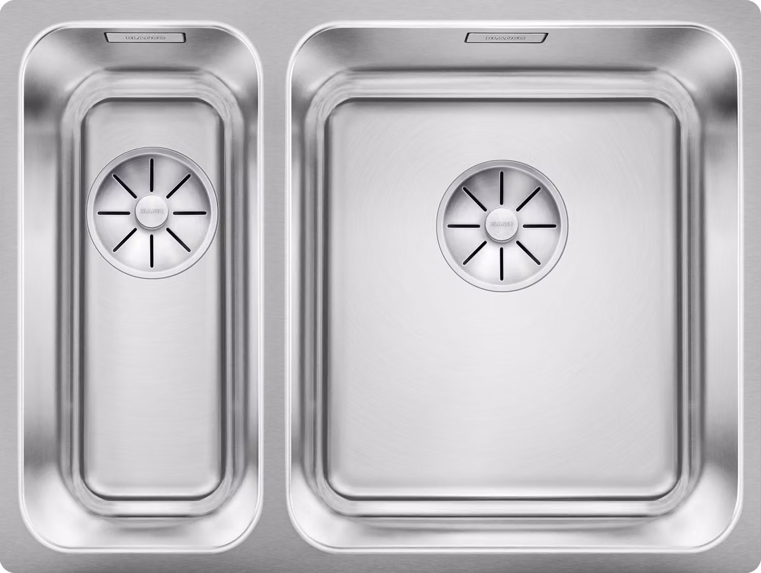 BLANCO SOLIS 340/180-IF Acciaio inox spazzolato