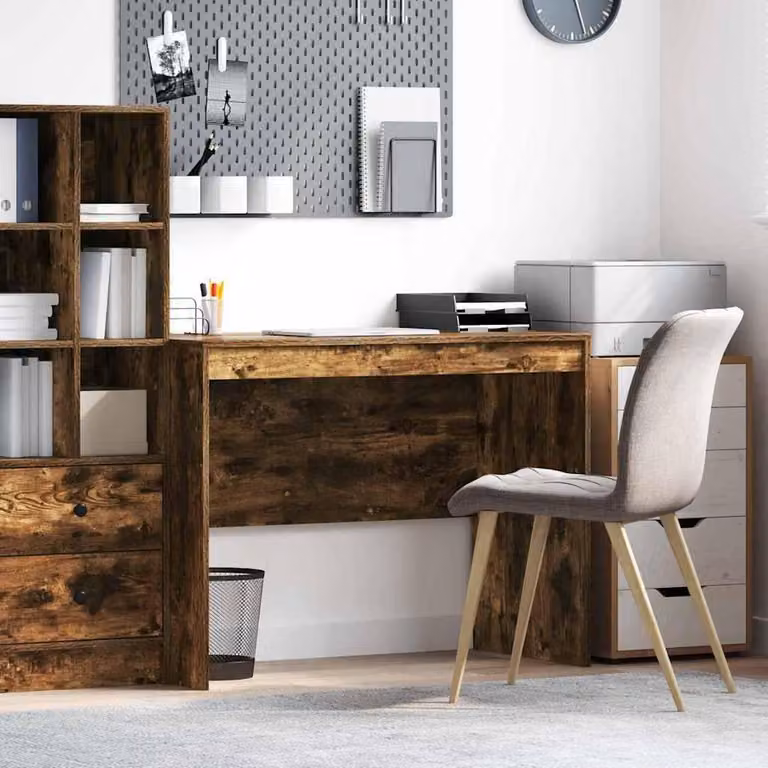 Maison Exclusive - Scrivania in rovere affumicato 100 x 50 x 76 cm