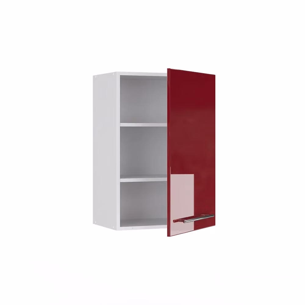 Mobile bagno Vicco Fame-Line bordeaux lucido L: 50 cm, H: 72 cm – 2