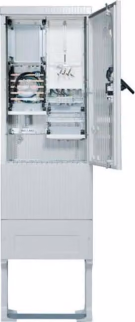 Colonna di connessione contatore 1 metro di spazio, 3.HZ - Scatola contatore attrezzata ZAS205BD15A