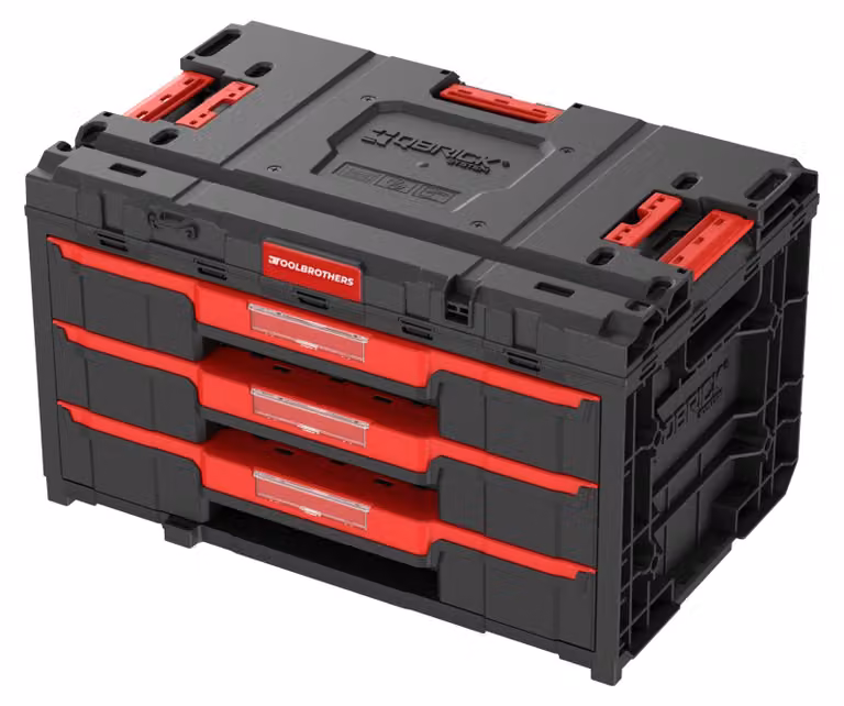 Toolbrothers RHINO XXL Drawer 3 ECO con tre cassetti + divisori IP66