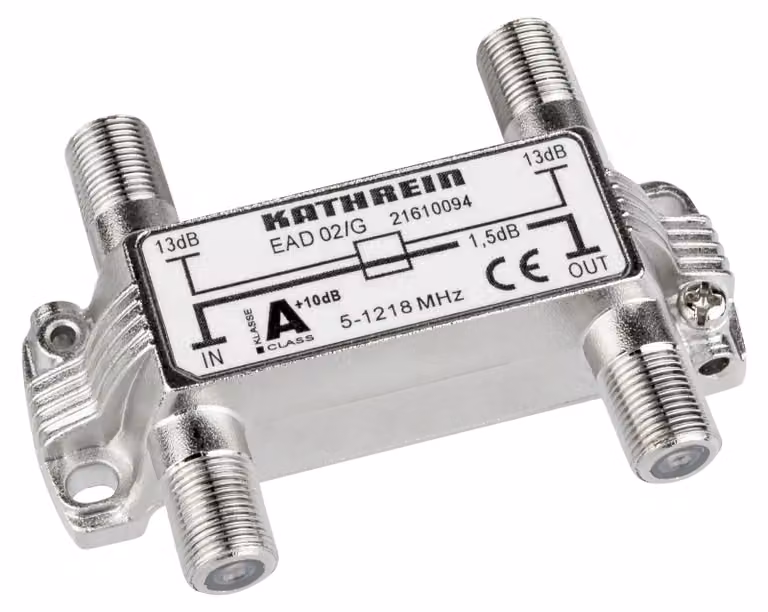 Giunzione F Kathrein 2f. 5-1218 MHz 12,5dB EAD 02/G