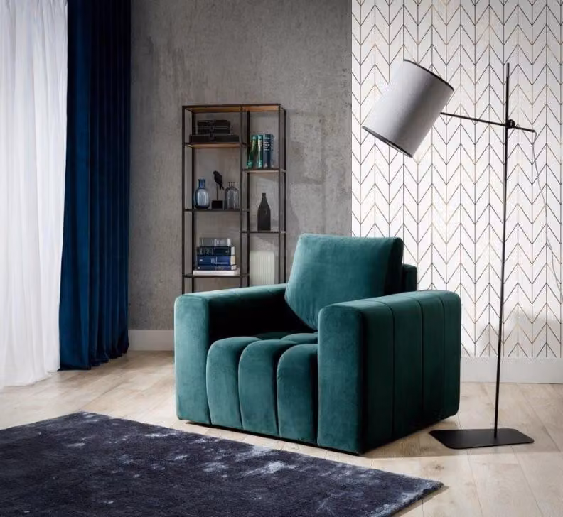 Sessel Couch Sofa Relax Leder Lounge Club Polster Sitzer Luxus Fernseh Design