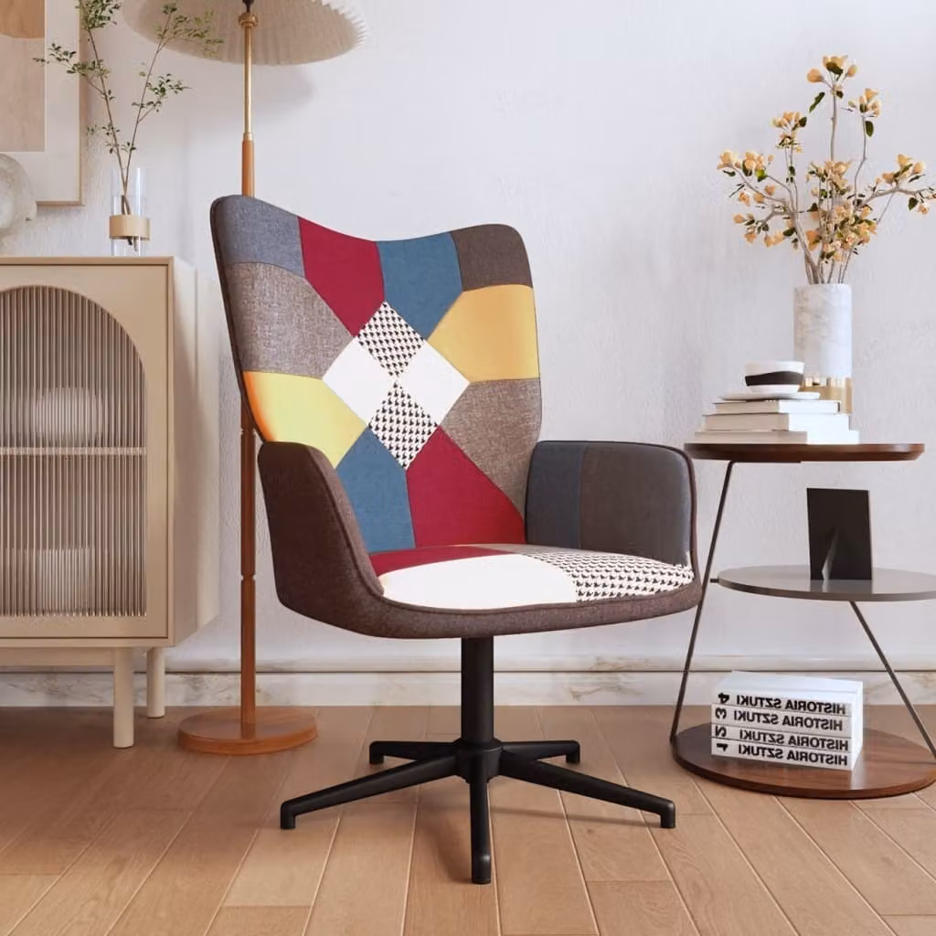 Maison Exclusive - Poltrona relax in tessuto patchwork