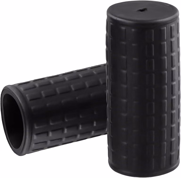 Maniglie in gomma sostitutive per carriole, 2 pezzi, 122 x 40 mm, superficie antiscivolo per l'uso in giardino