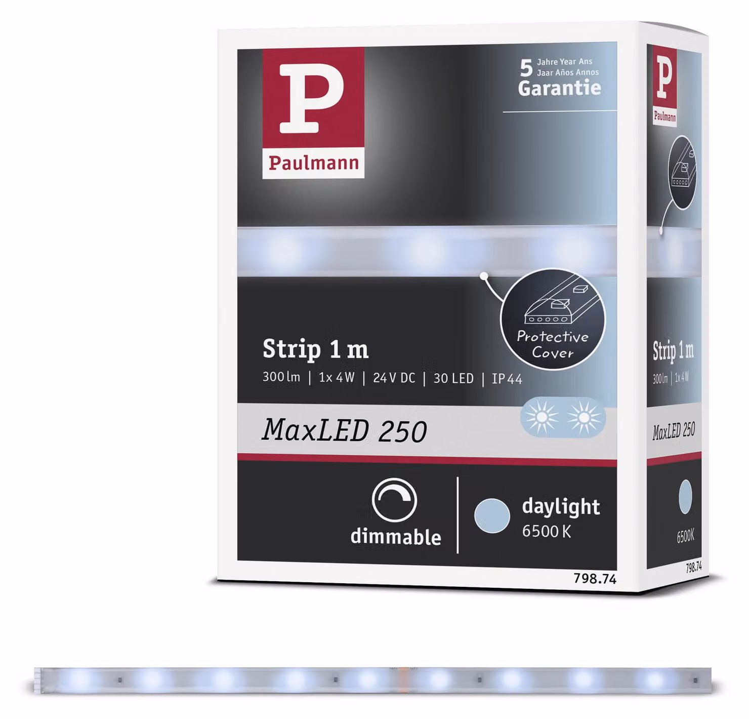 Paulmann MaxLED 250, striscia LED, luce bianca diurna, estensione