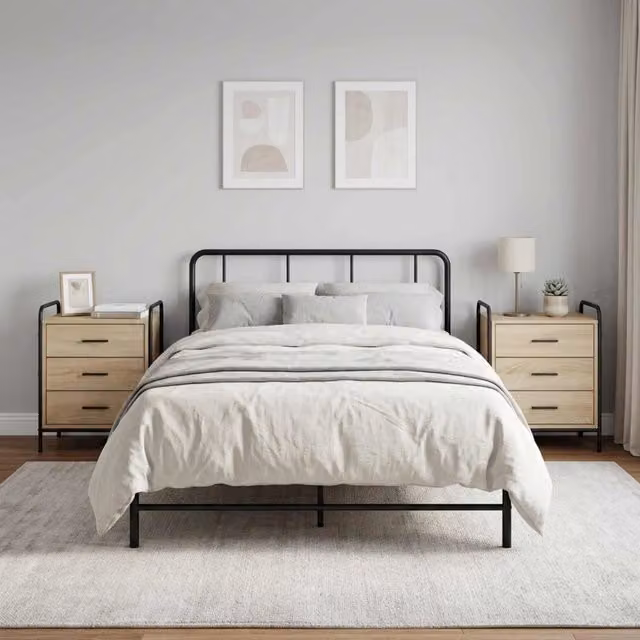 Armadio da Notte 2 pz Rovere Sonoma 48 x 36,5 x 60 cm 8013533