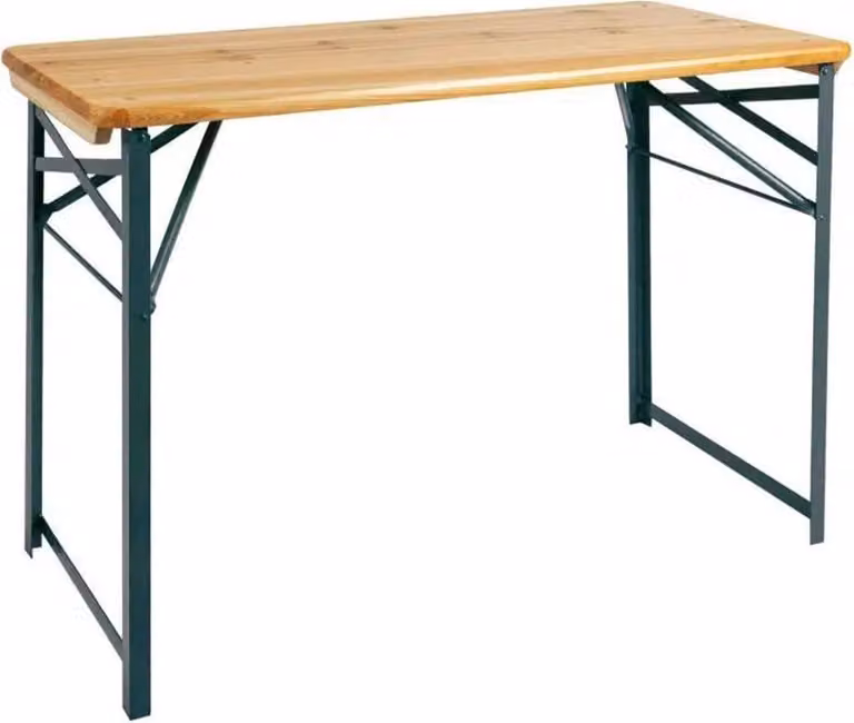 Tavolo da giardino BBT-119, 119 cm, naturale