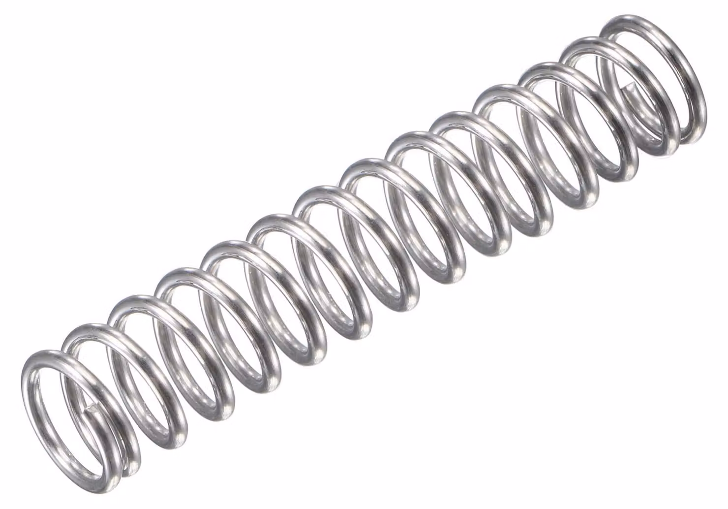 Molla a compressione, 8x1 mm, acciaio inossidabile 304, lunghezza 40 mm, confezione da 5 pezzi
