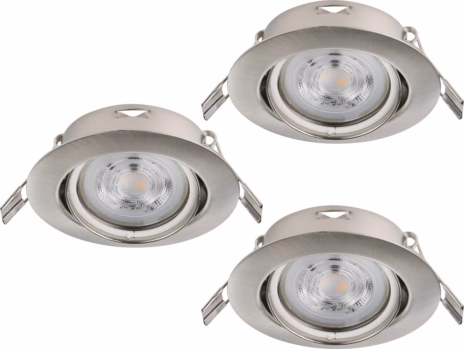 EGLO FAVAZZINA, GU10, LED, 1200 lm, 220-240 V, nichel