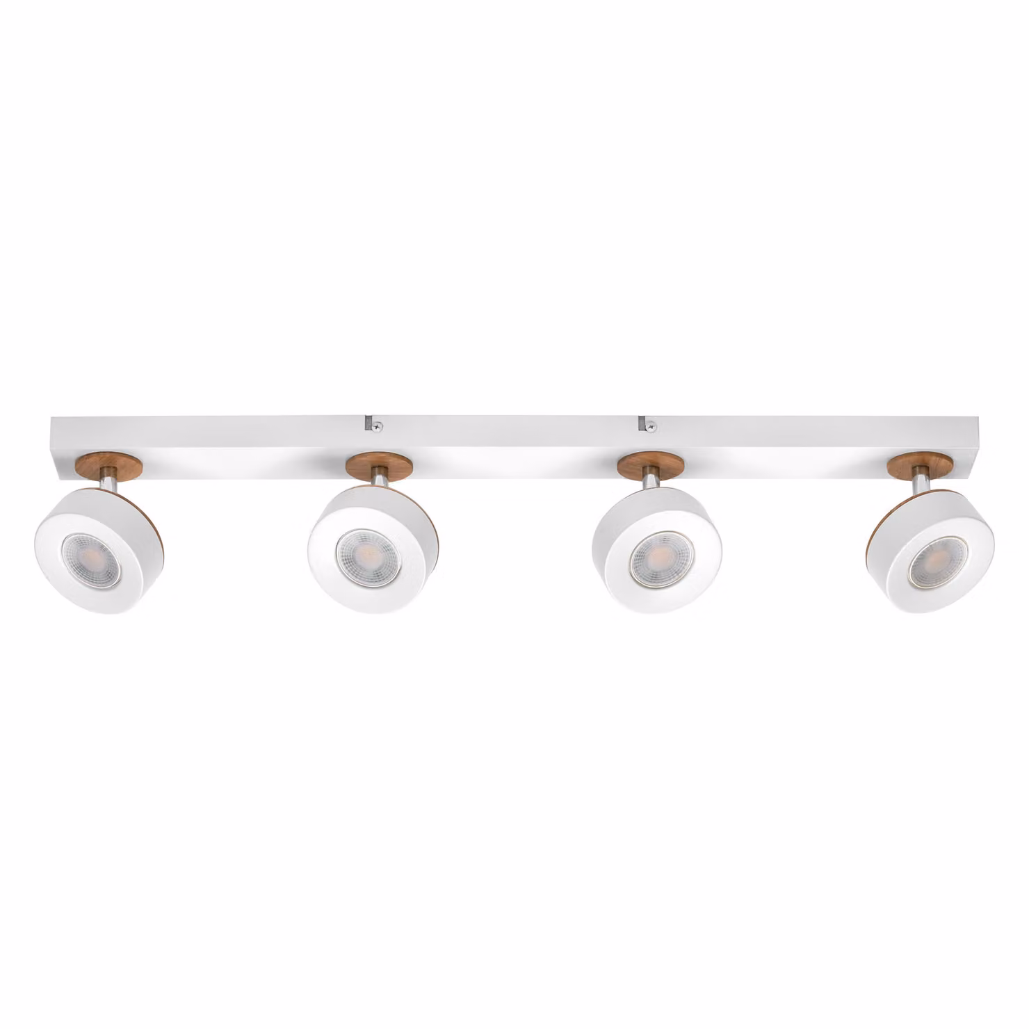LEDVANCE DECOR SPOT PLUTO, 19,2W, 1.250lm, bianco, faretto, teste regolabili, versatile, faretto per interni, colore della luce bianco caldo, ottica di alta qualità, facile installazione