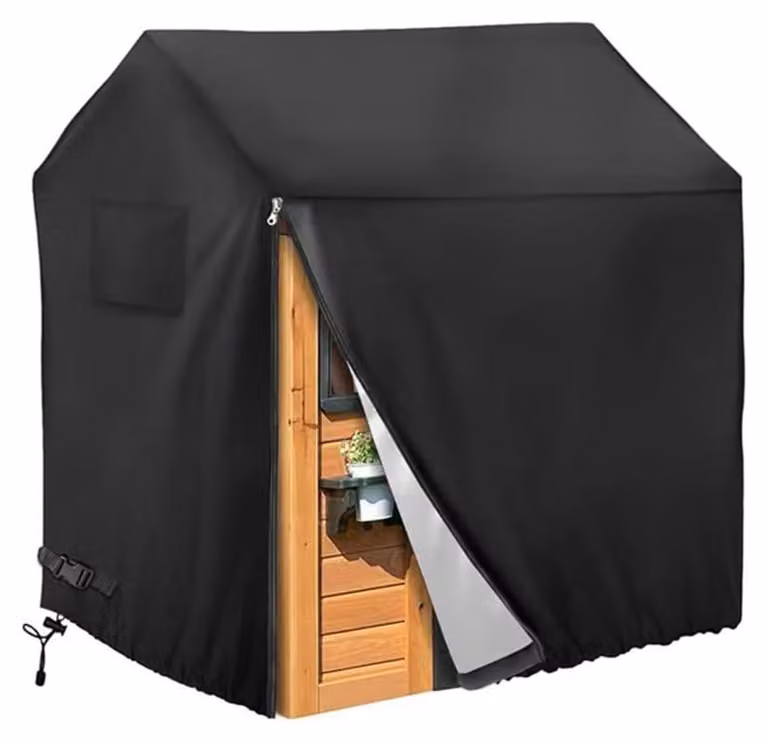 Omgoods - Telo protettivo impermeabile in tessuto 210D per uso esterno - 110 x 120 x 140 cm