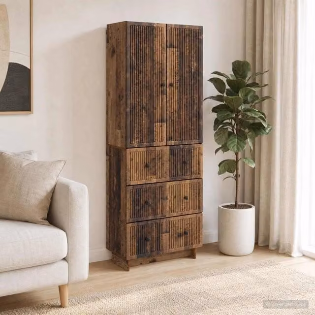 Set di armadi 2 pz Legno ingegnerizzato 3416383