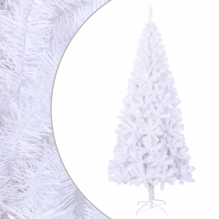 Maison Exclusive - Albero di Natale artificiale con supporto in acciaio, 210 cm, 910 rami