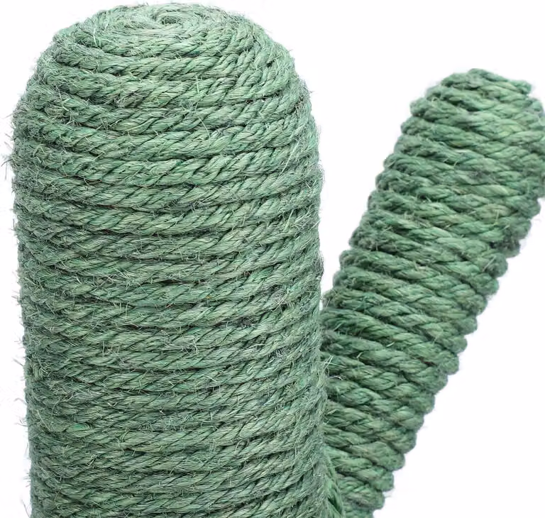 Tiragraffi per gatti, protezione per mobili, base stabile, legno di pino sisal, tiragraffi in cactus per piccoli gatti da interno