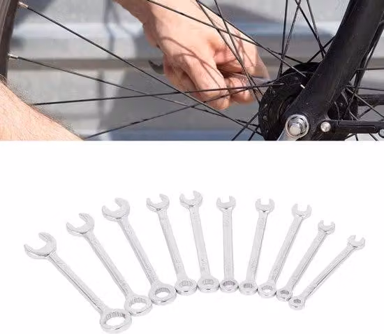 Set di utensili flessibili - 10 pezzi - Acciaio inossidabile - Angolo di 15 gradi - Design ergonomico - Include una custodia per il trasporto