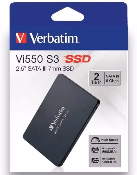 Verbatim vi550 s3 2 tb 2.5" serial ata iii - 49354V
