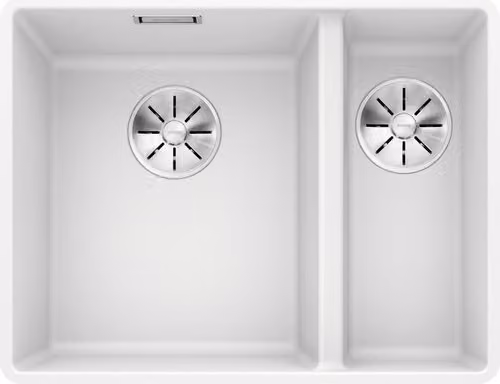 Blanco SUBLINE 340/160-F lavello 552 x 427 mm bianco 523571 1 lavello Senza scolapiatti Con vasca per avanzi Vasca sinistra