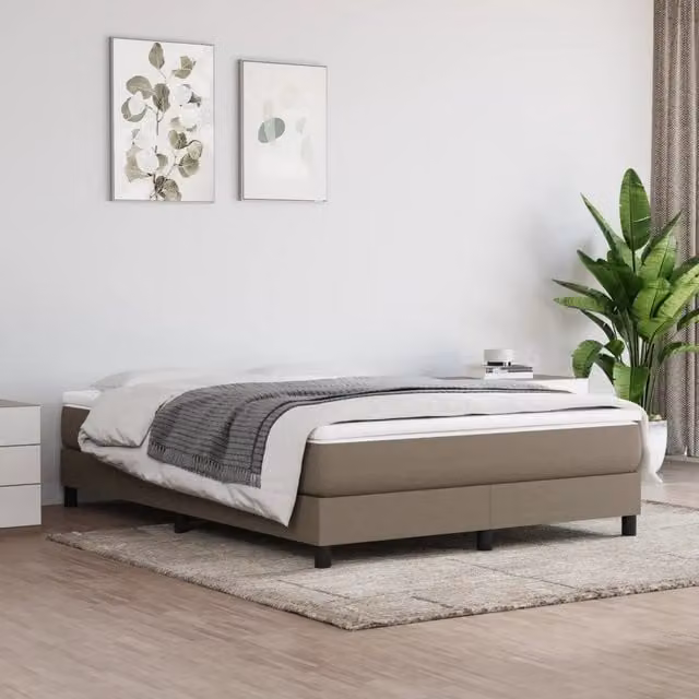 Materasso Molle Insacchettate Media Grigio Tortora 140x190x20cm 347778