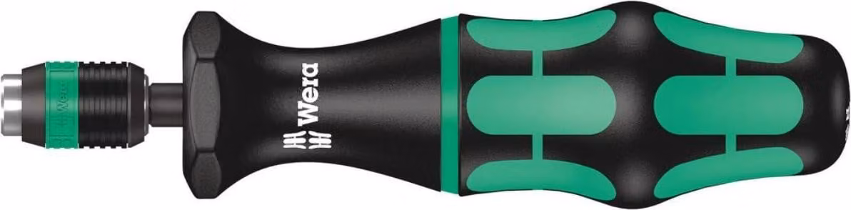 Wera 7465 Cacciavite dinamometrico con mandrino a cambio rapido Rapidaptor 2,5 in.lbs.