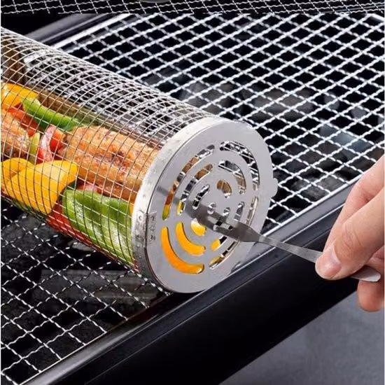 Set per barbecue in acciaio inossidabile, 2 pezzi, XL, accessori per barbecue a gas e a carbonella