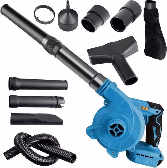 Aspirapolvere Makita LXT ricaricabile blu e nero