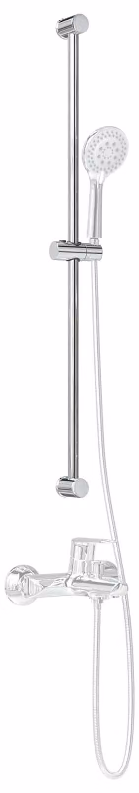 Supporto per Testa di Doccia Cromato 101 cm Acciaio Inox